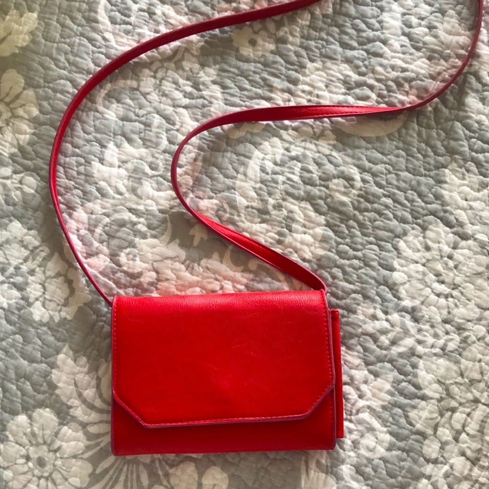 Urban Outfitters Red & Pink Crossbody Bag